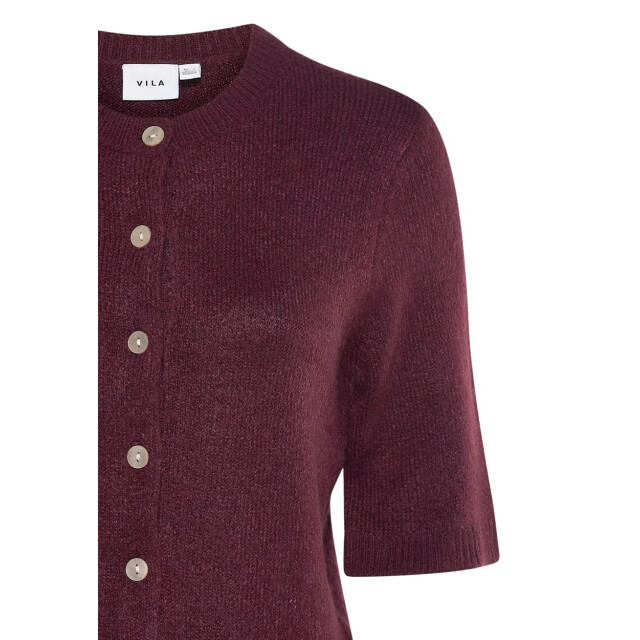 Vila Vidainty o-neck 24 knit cardigan1 cerise 4249.53.0026 large Vila Vidainty o-neck 24 knit cardigan1 cerise 4249.53.0026 large