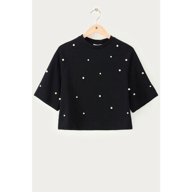 My Jewellery Korte sweater met imitatie parels - 4209.80.0027 large