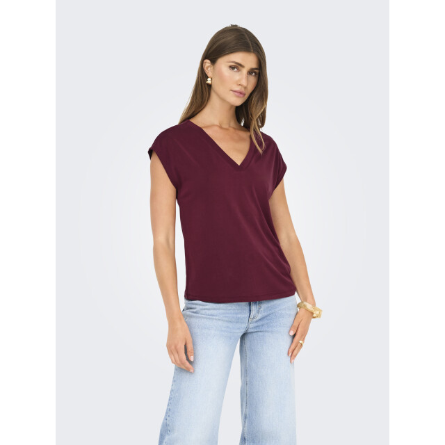 Only Onlfree s/s modal v-neck top jrs no 15287041 large Only Onlfree s/s modal v-neck top jrs no 15287041 large