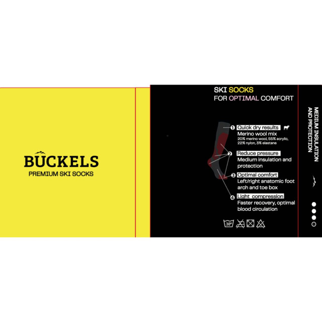 Buckels Skisokken BU041124 large