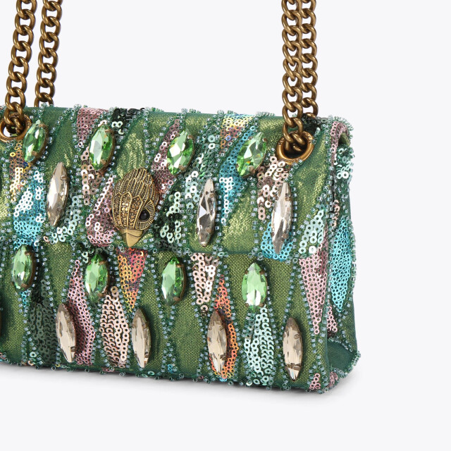 Kurt Geiger Sequin mini kensington tas 63468 large