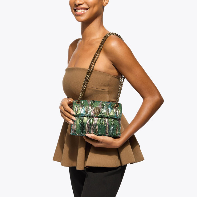 Kurt Geiger Sequin mini kensington tas 63468 large