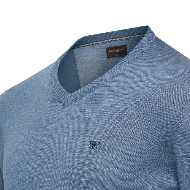 Cappuccino Italia Rno pullover cap-salerno-blu-M large Cappuccino Italia Rno pullover cap-salerno-blu-M large