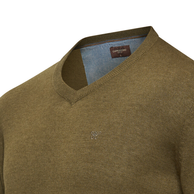 Cappuccino Italia Rno pullover cap-salerno-grn-M large Cappuccino Italia Rno pullover cap-salerno-grn-M large