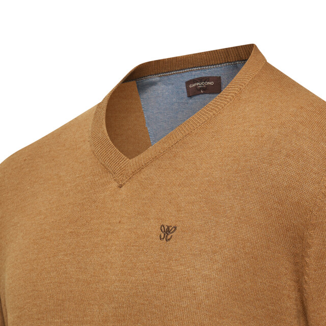 Cappuccino Italia Rno pullover cap-salerno-cam-L large Cappuccino Italia Rno pullover cap-salerno-cam-L large