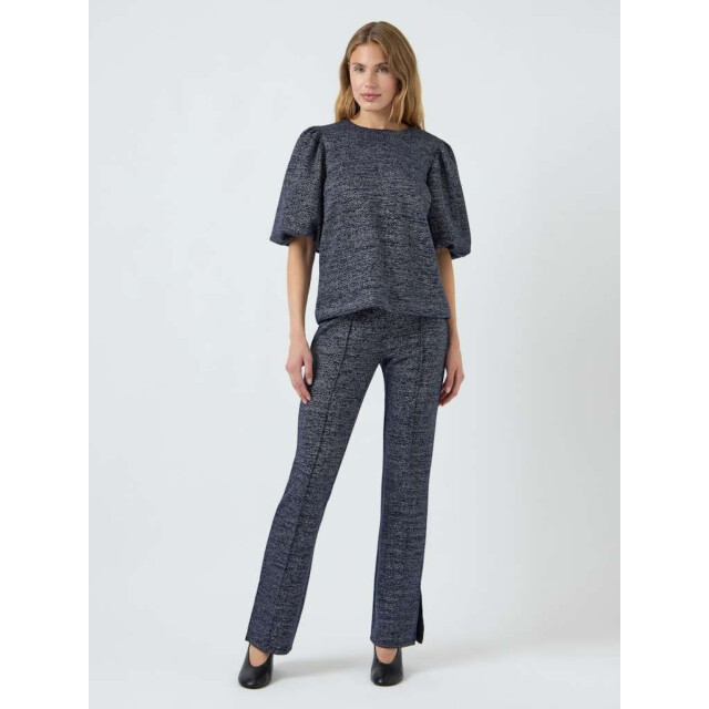 Y.A.S Yascasa 2/4 glitter top ex navy r 26036885-190953 large