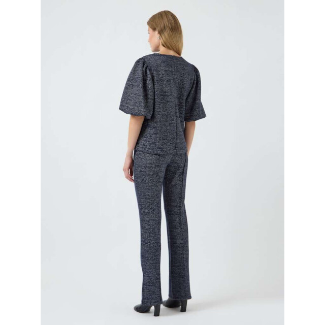 Y.A.S Yascasa 2/4 glitter top ex navy r 26036885-190953 large