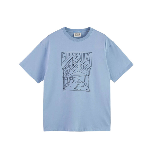 Scotch & Soda T-shirt korte mouw 181300 Scotch & Soda T-shirt korte mouw 181300 large
