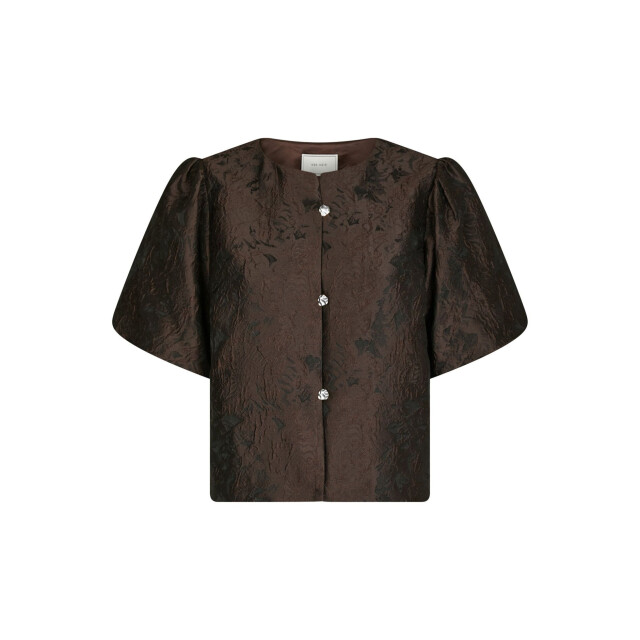 Neo Noir aisa brocade blouse 1669 676 dark brown 06615.840.0044 large