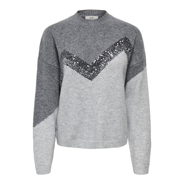 Jacqueline de Yong matilda life l/s hn sequin pull 15360123 dark grey melange 06712.970.0023 large Jacqueline de Yong matilda life l/s hn sequin pull 15360123 dark grey melange 06712.970.0023 large