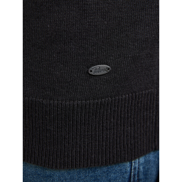 Petrol Industries men knitwear round neck basic m-ros-kwr201 9111 deep black 05711.990.0056 large Petrol Industries men knitwear round neck basic m-ros-kwr201 9111 deep black 05711.990.0056 large
