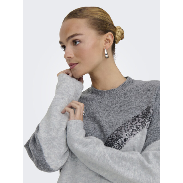 Jacqueline de Yong matilda life l/s hn sequin pull 15360123 dark grey melange 06712.970.0023 large Jacqueline de Yong matilda life l/s hn sequin pull 15360123 dark grey melange 06712.970.0023 large