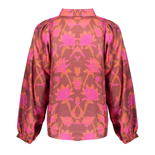 Geisha blouse 53909-20 480 burgundy/fuchsia 06615.680.0013 large