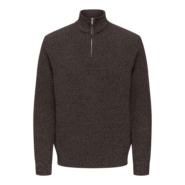 Only & Sons onsjoin reg ls high neck knit camp 22035796 sequoia 05711.882.0009 large