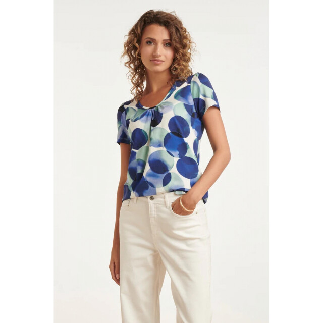 Smashed Lemon 35212 Top White-Blue 35212 large Smashed Lemon 35212 Top White-Blue 35212 large