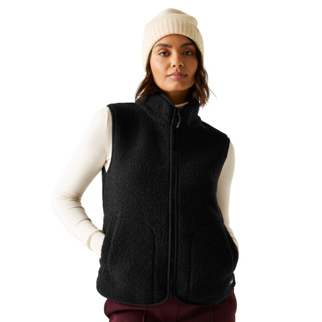 Regatta Dames frankie borg bodywarmer UTRG12067_black large Regatta Dames frankie borg bodywarmer UTRG12067_black large