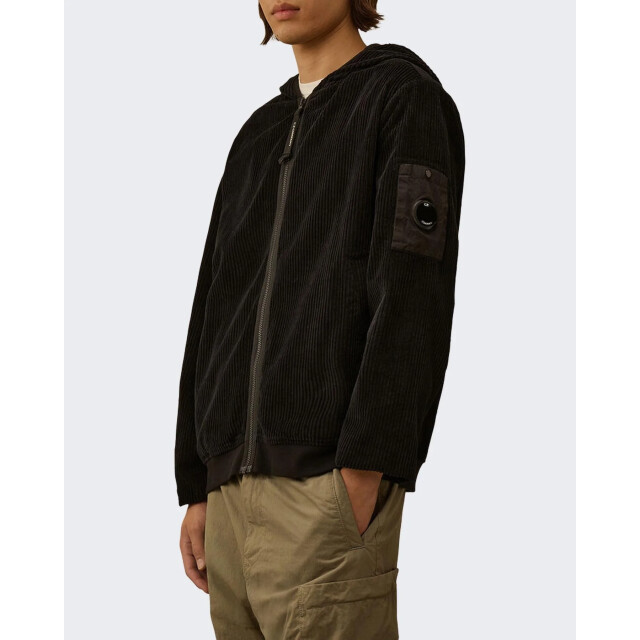 C.P. Company Heren sweatshirts hooded open 19CMSS217A110472G-999 large