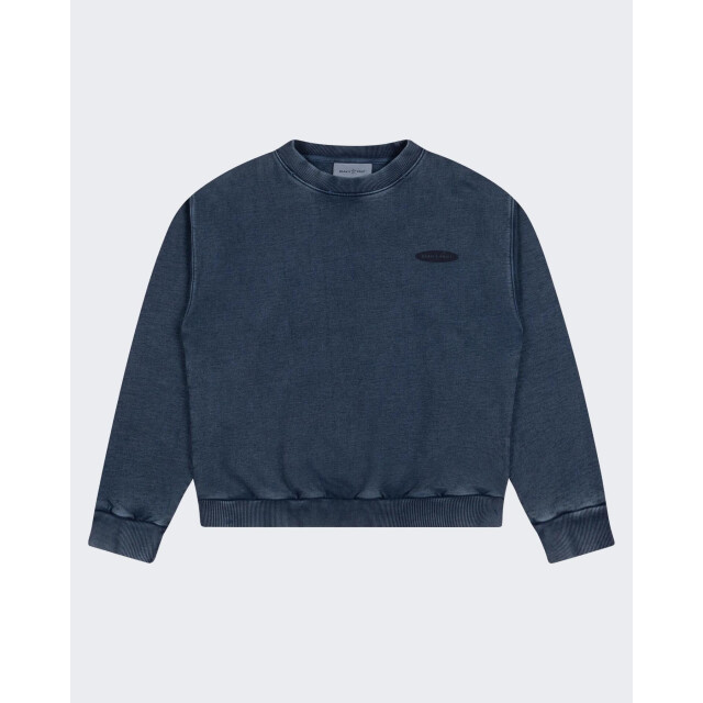 Bram's Fruit Heren distressed fuck off crewneck Distressed Fuck Off Crewneck-Midnight Blue large