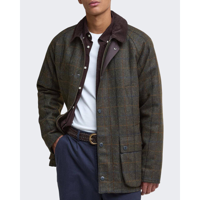 Barbour Heren bedale check wool jacket MWO0288-OL91 large