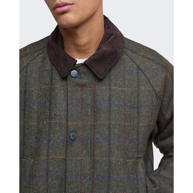 Barbour Heren bedale check wool jacket MWO0288-OL91 large