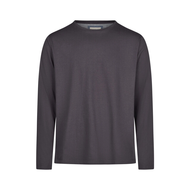 Phil & Co Lange heren pyjama set met flanellen pyjamabroek grijs PH-6145-02 large