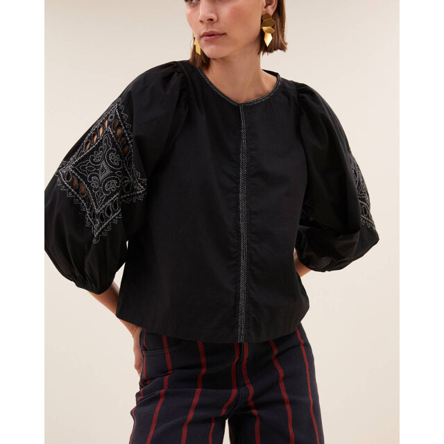 By-Bar Amsterdam Blouse korte mouw 25512042 rae By-Bar Blouse korte mouw 25512042 RAE large