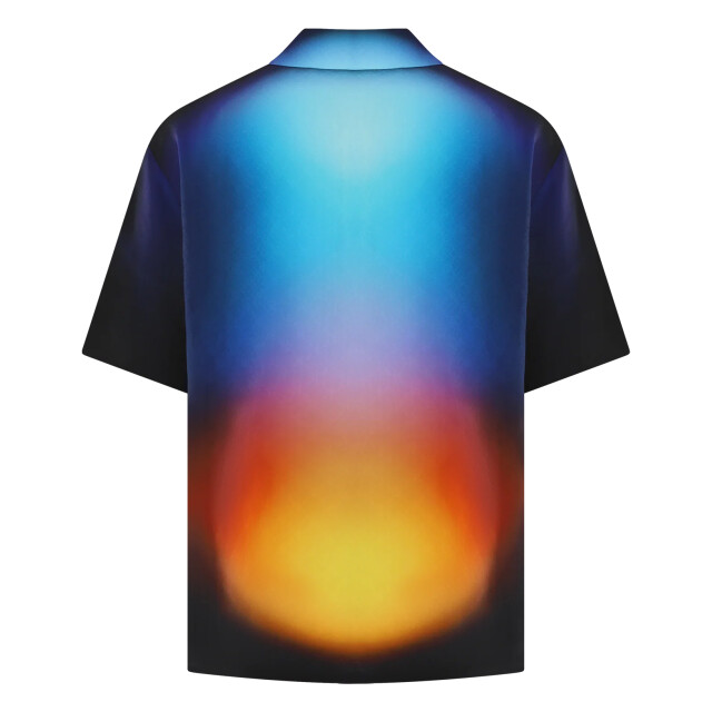 Casablanca Heren gradient zijde shirt multi U-MS25-SH-003-02 large