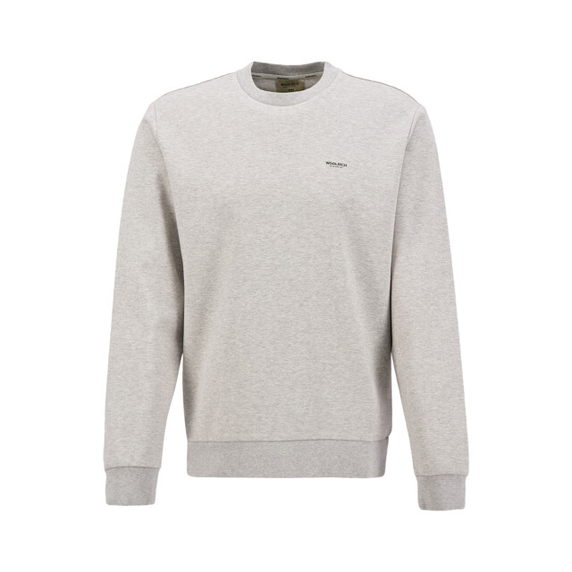 Woolrich Men logo interlock crewneck melange light 159157400 large