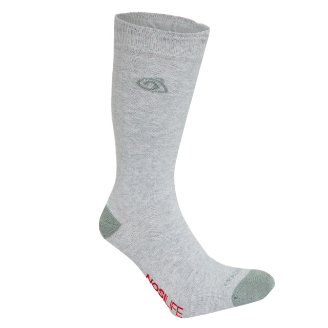Craghoppers Insectwerende sokken voor volwassenen UTCG2265_softgreymarllichengreen large