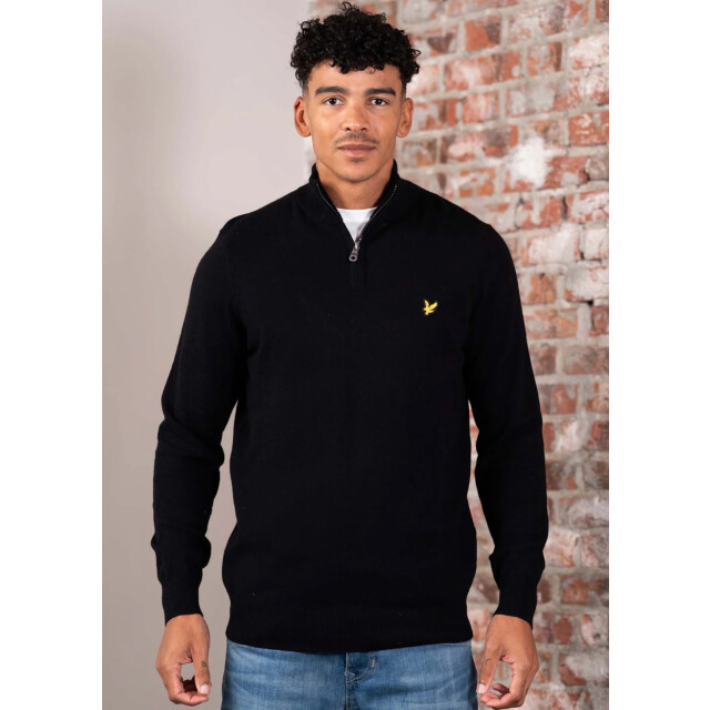 Lyle and Scott Cotton quater zip jumper - 5219.80.0019 large