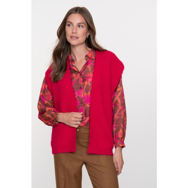 Geisha Gilet hairy fuchsia 4260.56.0012 large