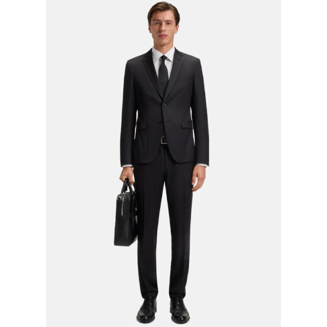 Hugo Boss Boss men business (black) business hemd lange mouw h-hank 10219212 50469345/100 166965 large