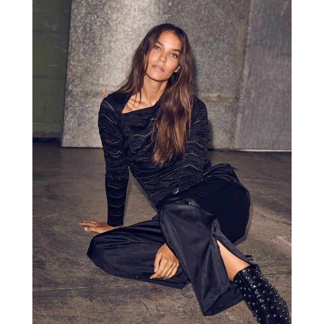 Haute L'Amitié Blouse lange mouw hl10322 Haute L'Amitié Top lange mouw HL10322 large