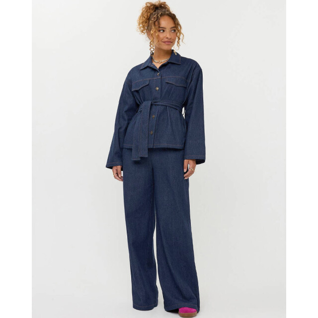 Ydence Broek ws2509 gracie Ydence Broek voor Dames in de kleur Midden blauw - Maat XS voor Dames in de kleur Midden blauw - Maat XS large