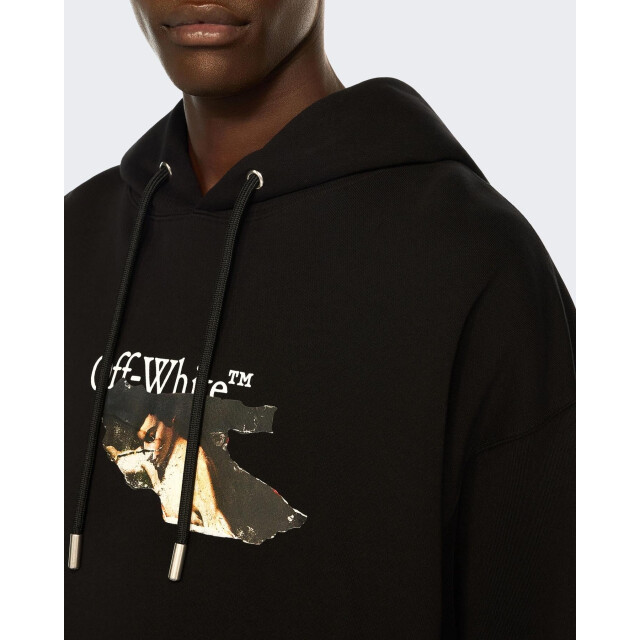 Off White Heren paint arrow skate hoodie OMBA073F25FLE004-1001 large