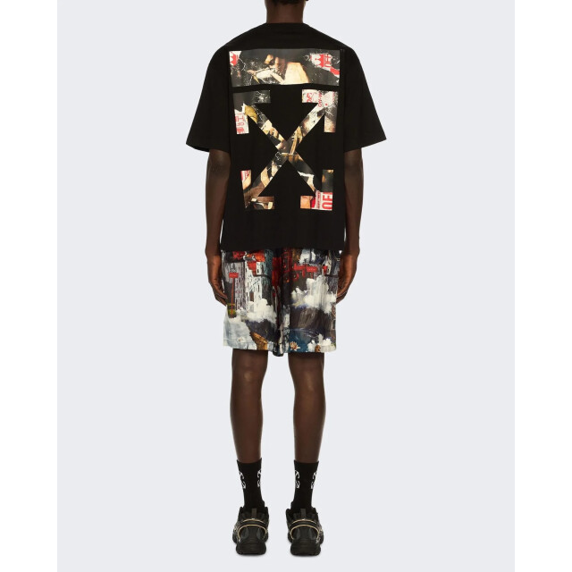 Off White Heren cloudy arrow skate s/s tee OMAA120F25JER00G-1019 large