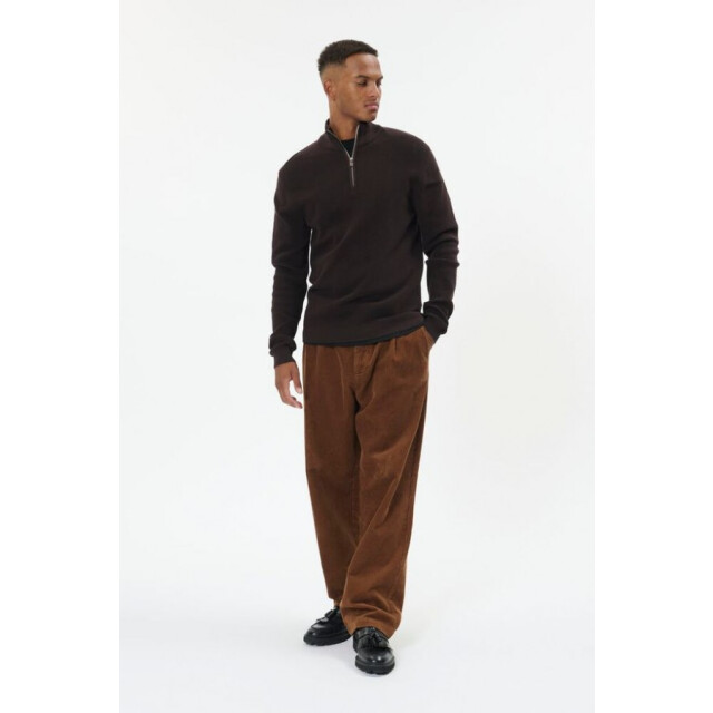 Matinique 30207192 lagoon 191018 granache heren trui  met een half zip 191018 Granache/30207192  LAGOON large