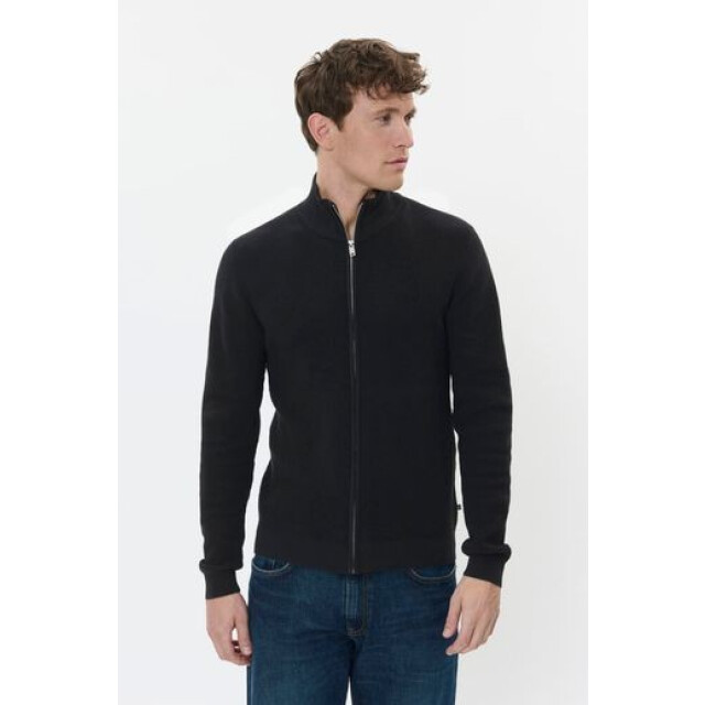 Matinique 30207778 malagoon cardigan 191018 granache brown heren vest 191018 Granache/30207778 MAlagoon cardigan large