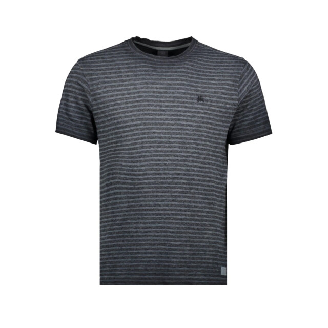 Lerros T-shirt in ton sur ton streep patroon Lerros T-shirt in Ton sur Ton streep patroon large