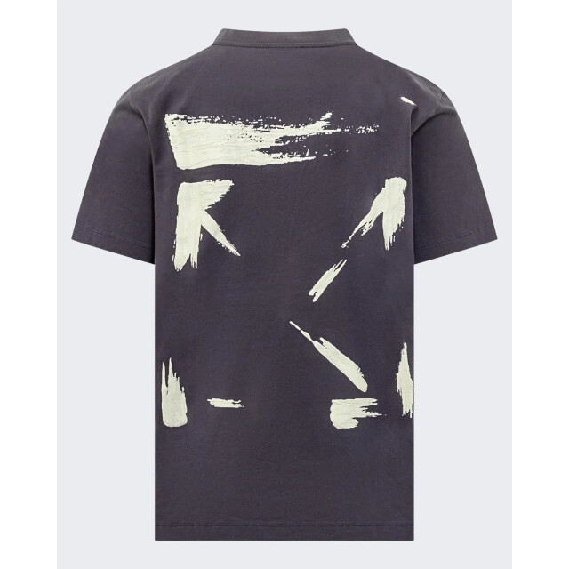 Off White Heren brush arrow slim s/s tee OMAA027F25JER008-4919 large