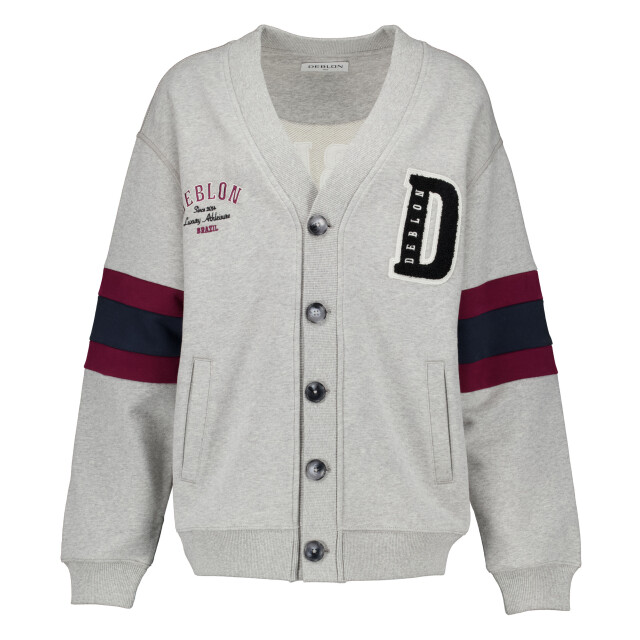 Deblon Sports Noah varsity cardigan vesten 2531012 2531012 large