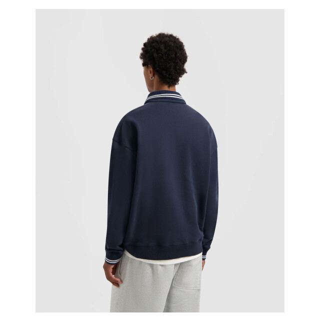 Olaf Hussein Tipping detail oversized polo polos m230205 M230205 large