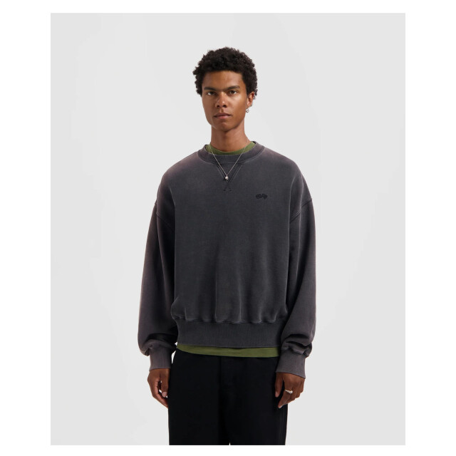 Olaf Hussein Washed signature boxy crewneck sweaters m230206 M230206 large