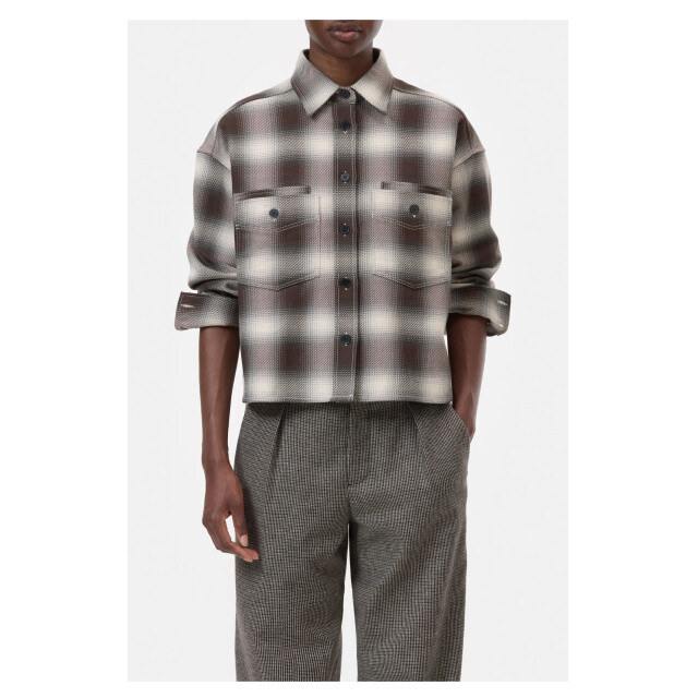 Closed Cropped front oversized shirt blouses c94644-21j-22 C94644-21J-22 large