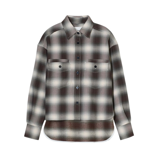 Closed Cropped front oversized shirt blouses c94644-21j-22 C94644-21J-22 large