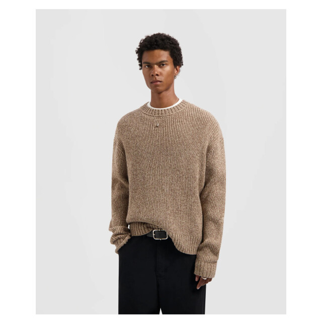 Olaf Hussein Essential melange knitted crewneck sweaters m230701 M230701 large