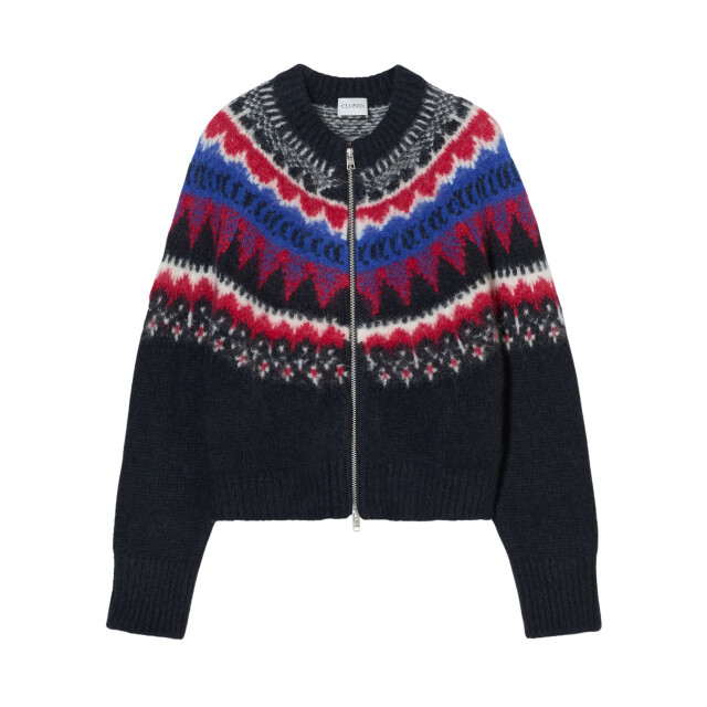 Closed Cropped zip cardigan vesten c96423-94c-jc C96423-94C-JC large