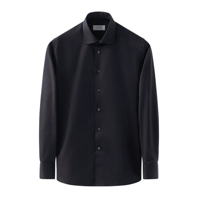 Eton Solid signature twill shirt lange mouw overhemden 100012342 100012342 large