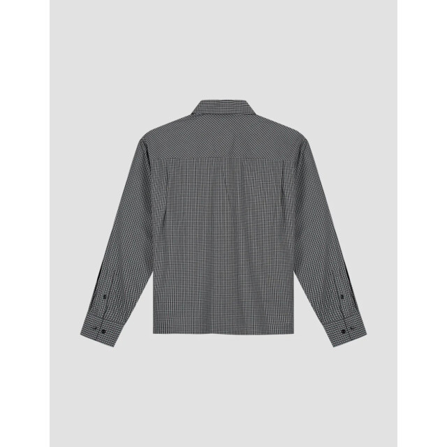 Olaf Hussein Checked boxy shirt lange mouw overhemden m230303 M230303 large