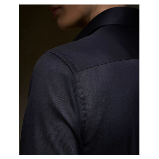 Eton Solid signature twill shirt lange mouw overhemden 100012342 100012342 large